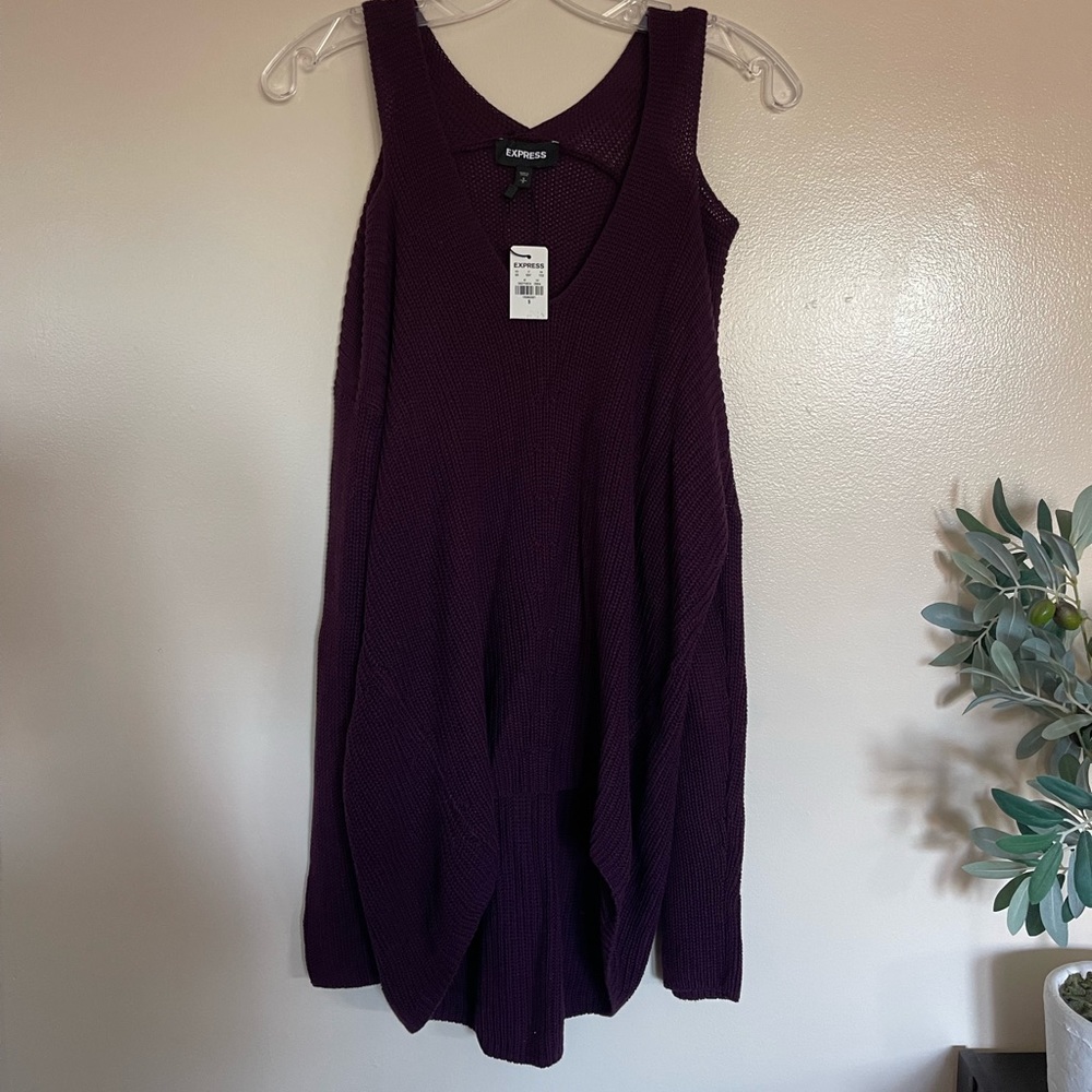 Burgundy Express Sweater